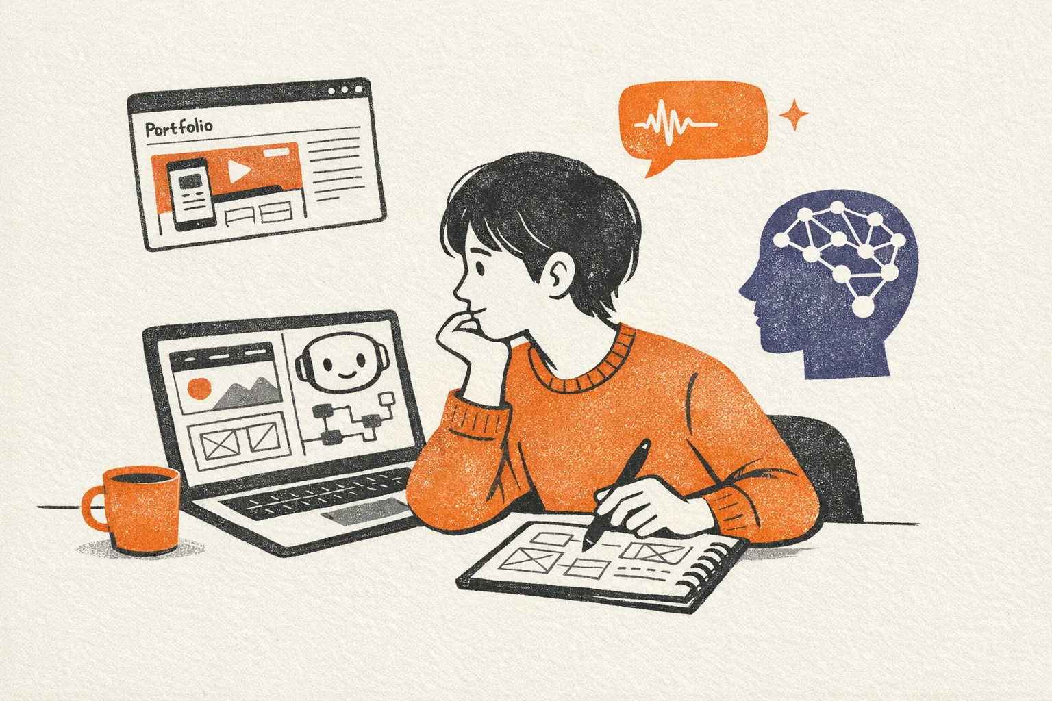 Cover image for AI Design Portfolio and Interview Tips for Product Designers