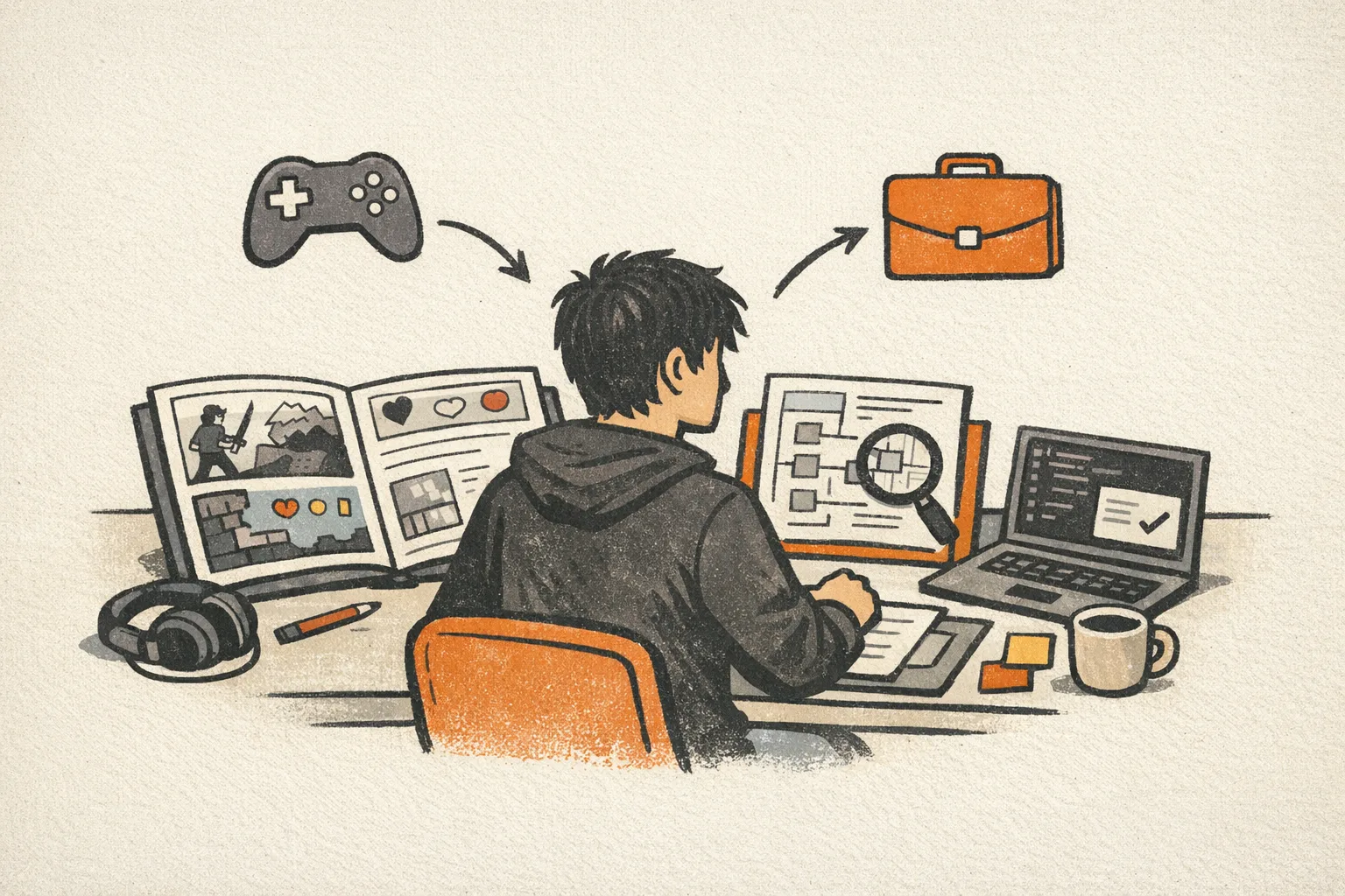 Game Developer Portfolio for Adjacent Tech Jobs