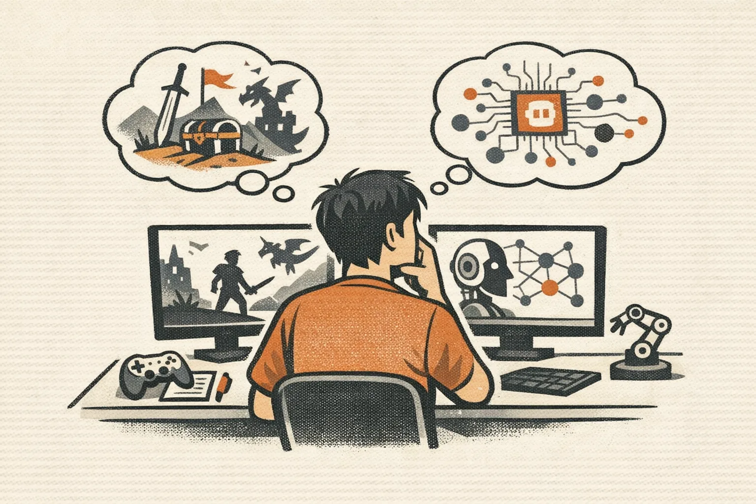 Cover image for Game Developer Portfolio and Interview Prep for AI Roles